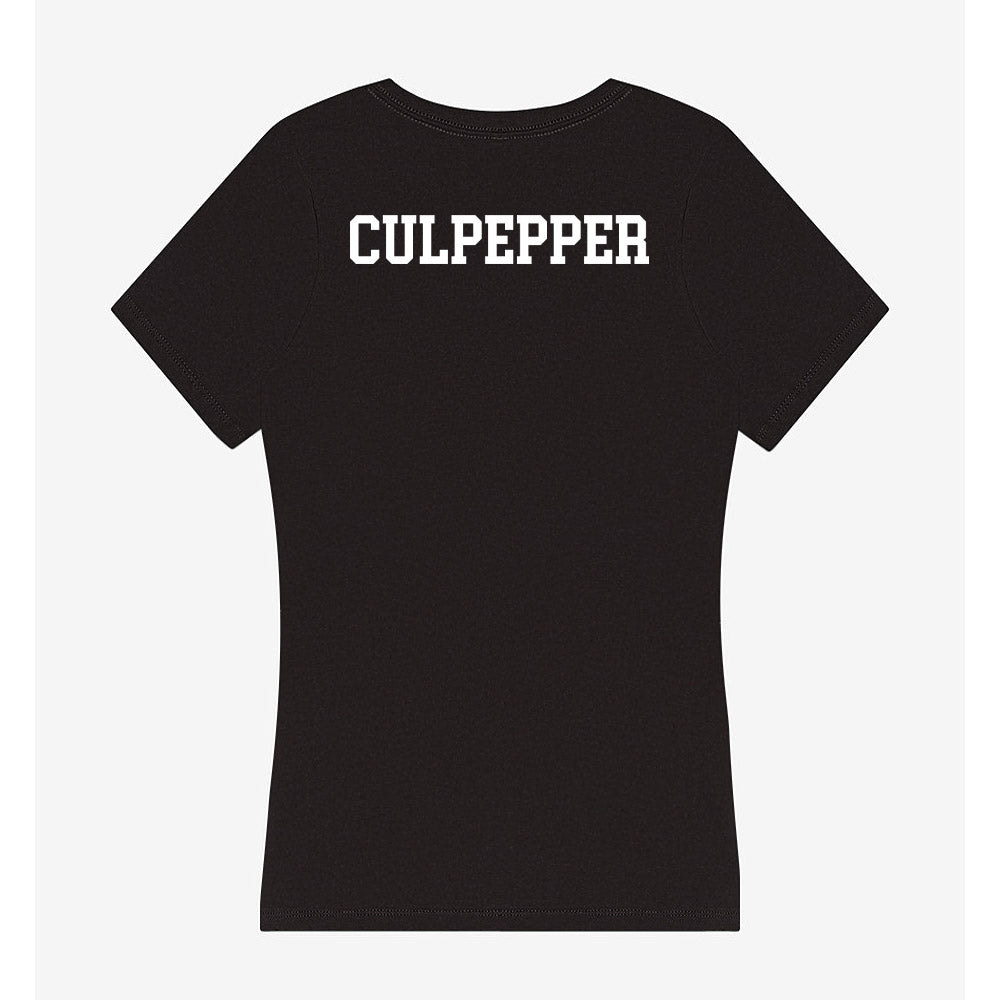 WTAMU - NCAA Women's Golf : Logan Culpepper - Women's V-Neck T-Shirt-1