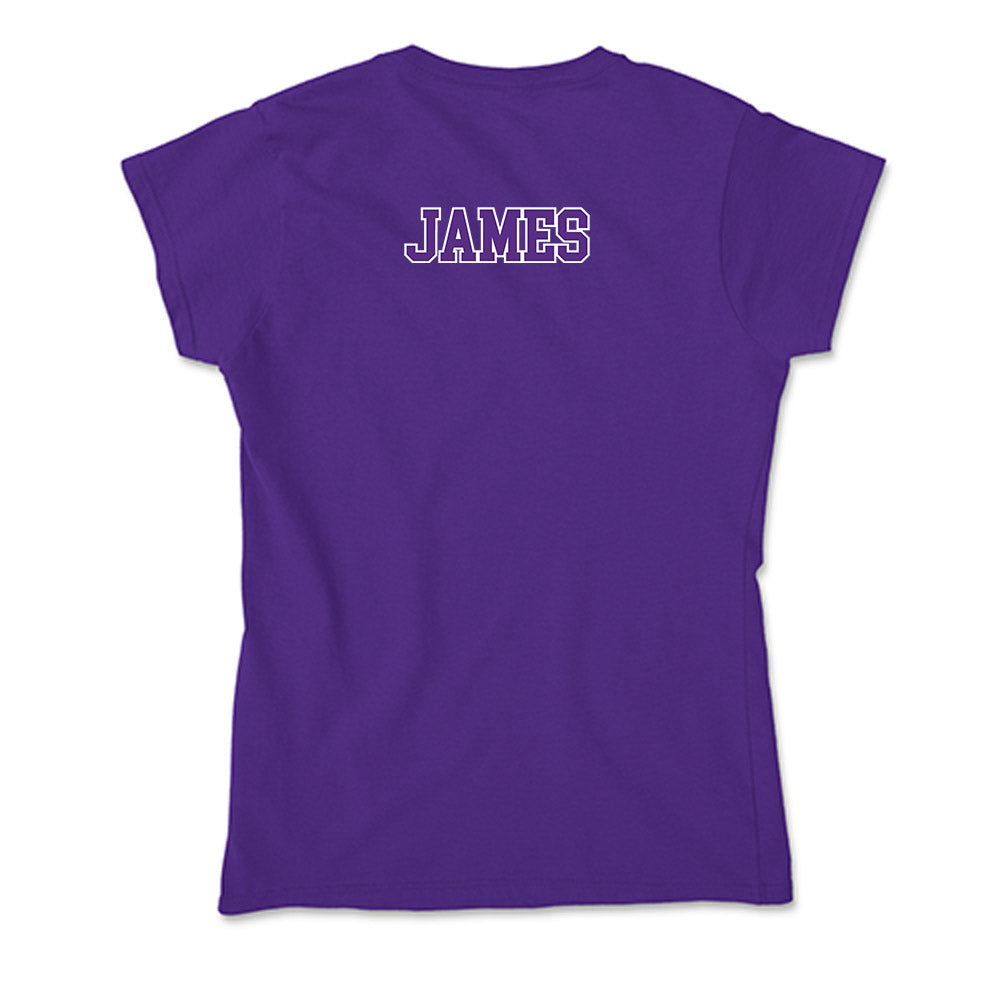 Central Arkansas - NCAA Women's Track & Field : Davin James - Soft Style Women’s T-Shirt-1