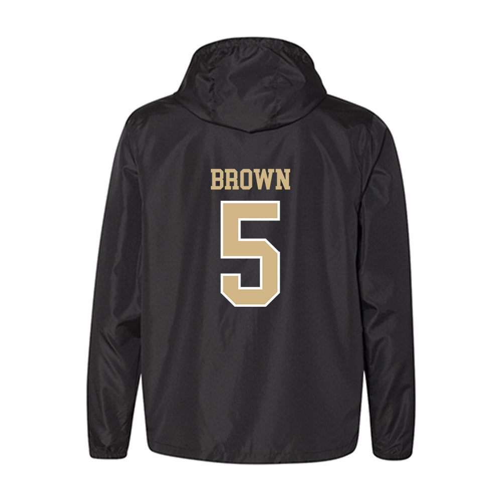 Washington - NCAA Women's Basketball : Teagan Brown - Windbreaker-1
