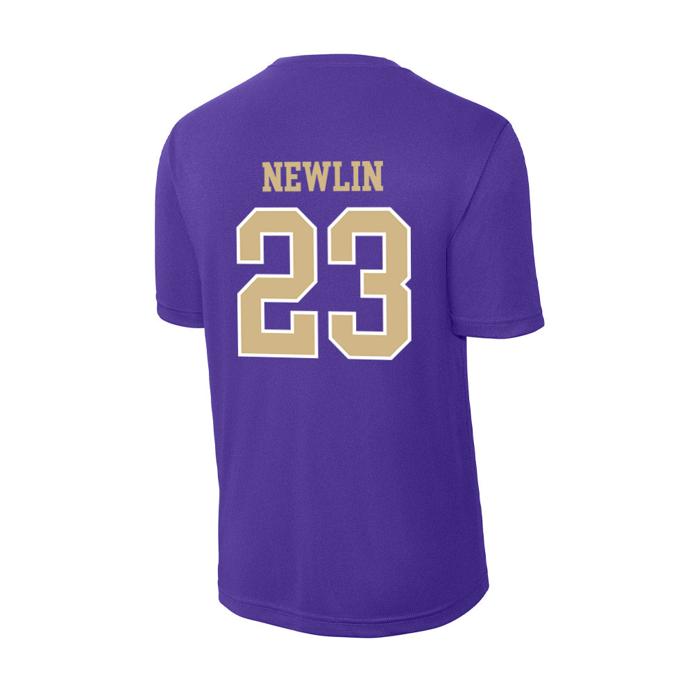 Washington - NCAA Women's Soccer : Lucy Newlin - Activewear T-Shirt-1