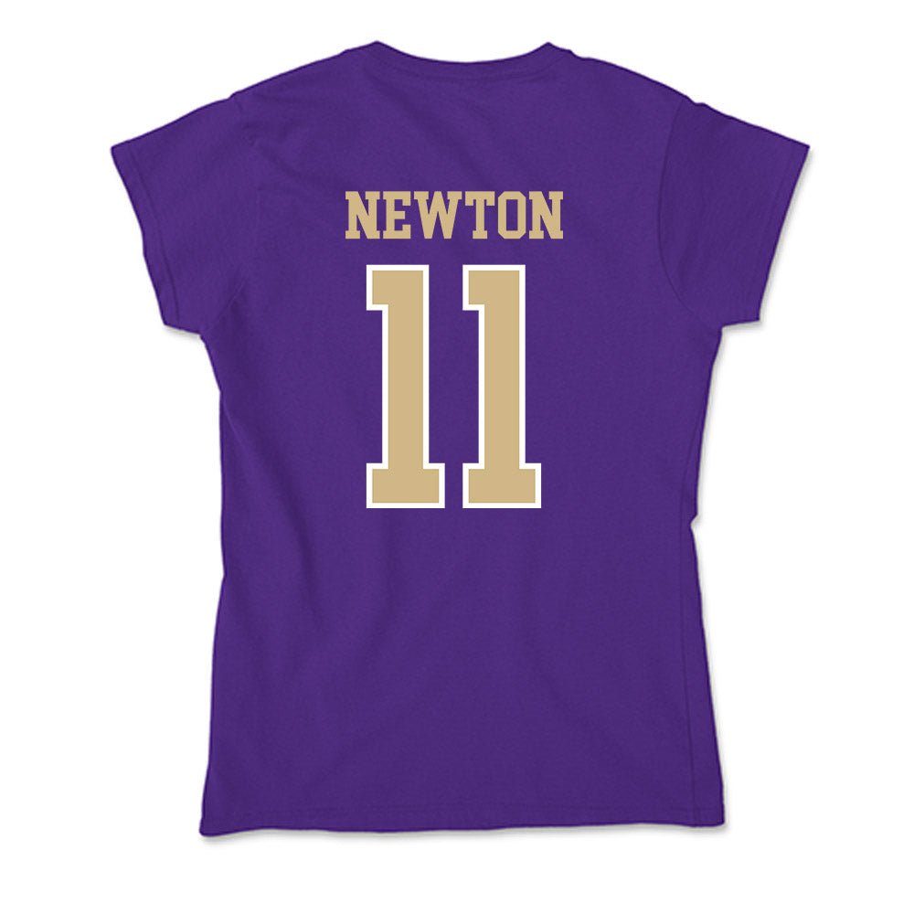 Washington - NCAA Women's Soccer : Mary Camp Newton - Soft Style Women’s T-Shirt-1