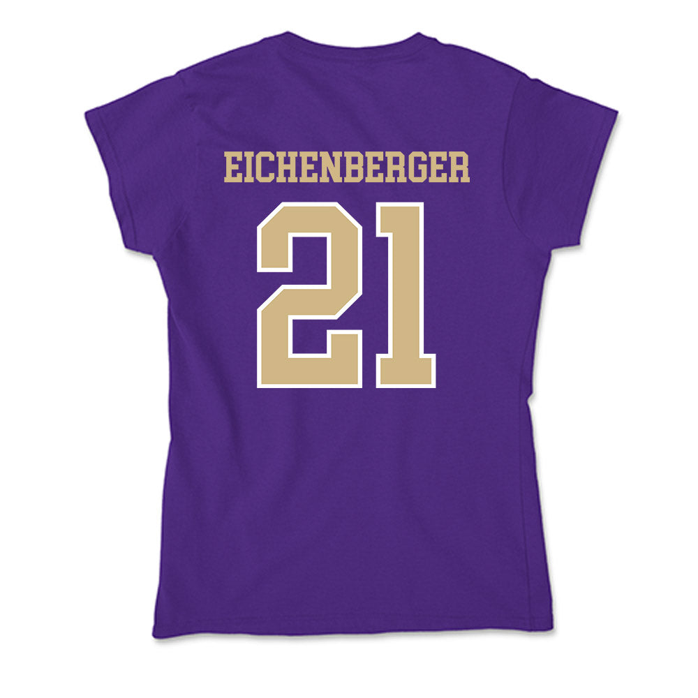 Washington - NCAA Women's Soccer : Kalea Eichenberger - Soft Style Women’s T-Shirt-1