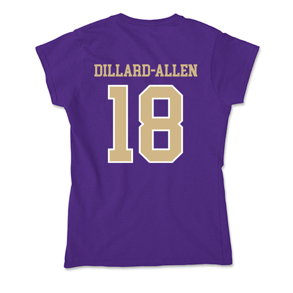 Washington - NCAA Football : Rylon Dillard-Allen - Soft Style Women’s T-Shirt-1