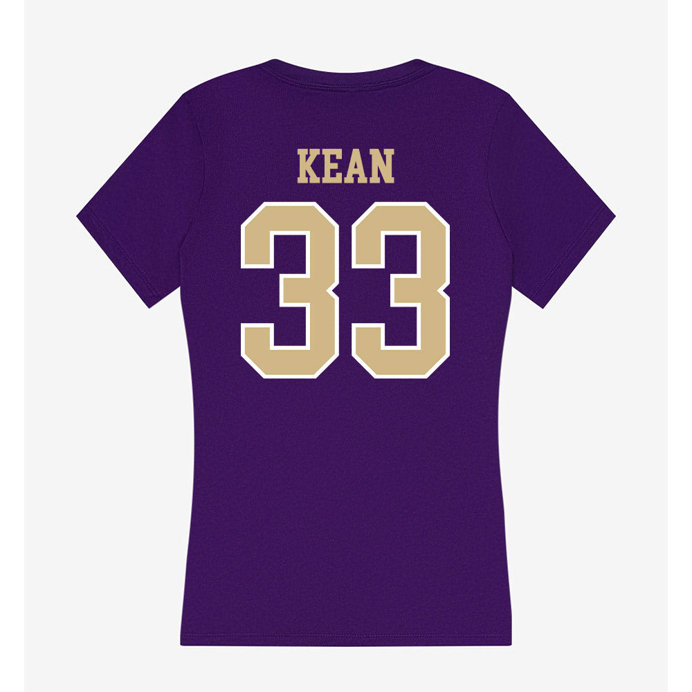 Washington - NCAA Football : Ryan Kean - Women's V-Neck T-Shirt-1