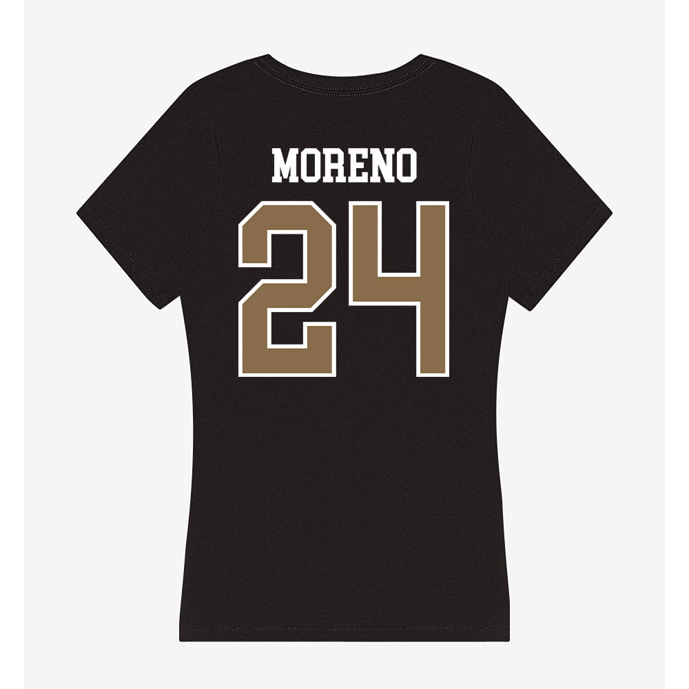Wofford - NCAA Men's Soccer : Alejandro Moreno - Women's V-Neck T-Shirt-1