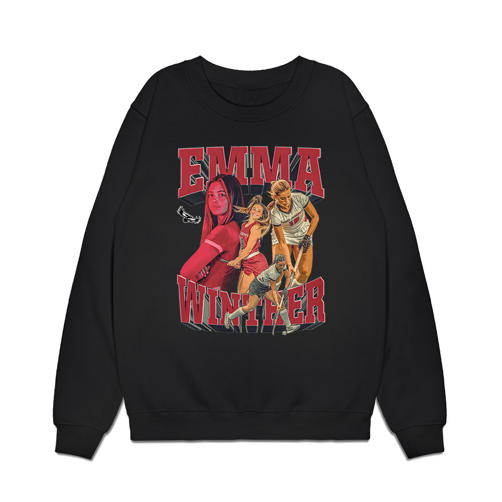 St. Joe's - NCAA Women's Field Hockey : Emma Winther - Collage Premium Crewneck Sweatshirt-0