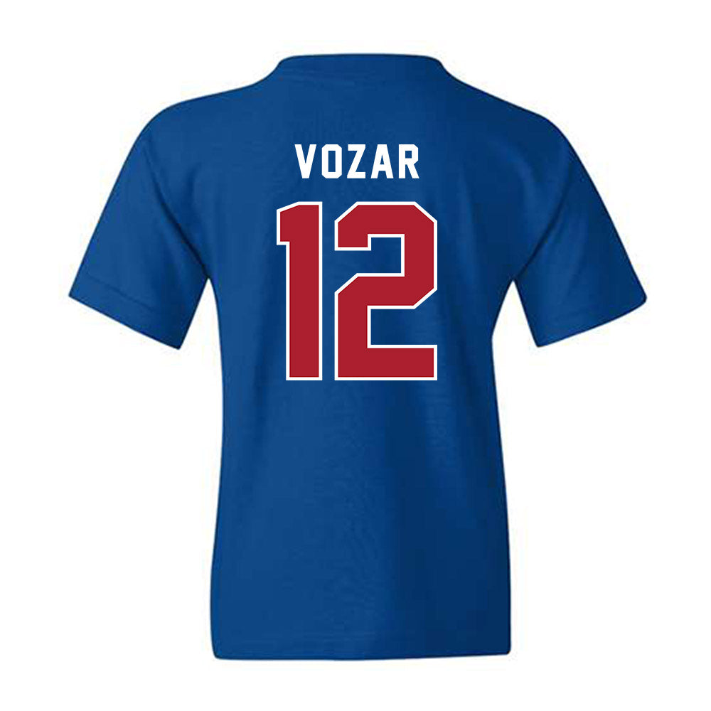 American - NCAA Women's Soccer : Bella Vozar - Youth T-Shirt-1