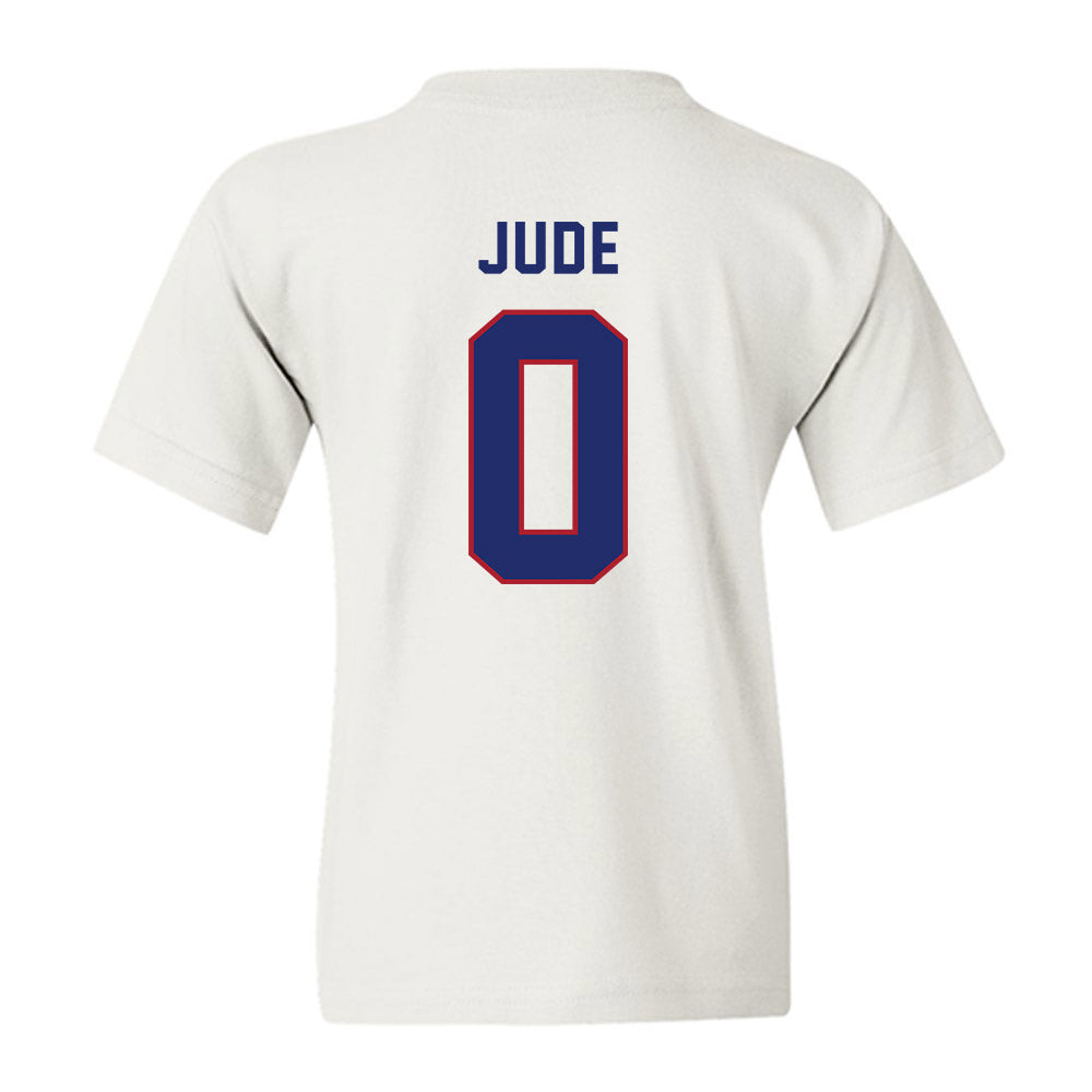 American - NCAA Women's Basketball : Andrea Jude - Youth T-Shirt-1