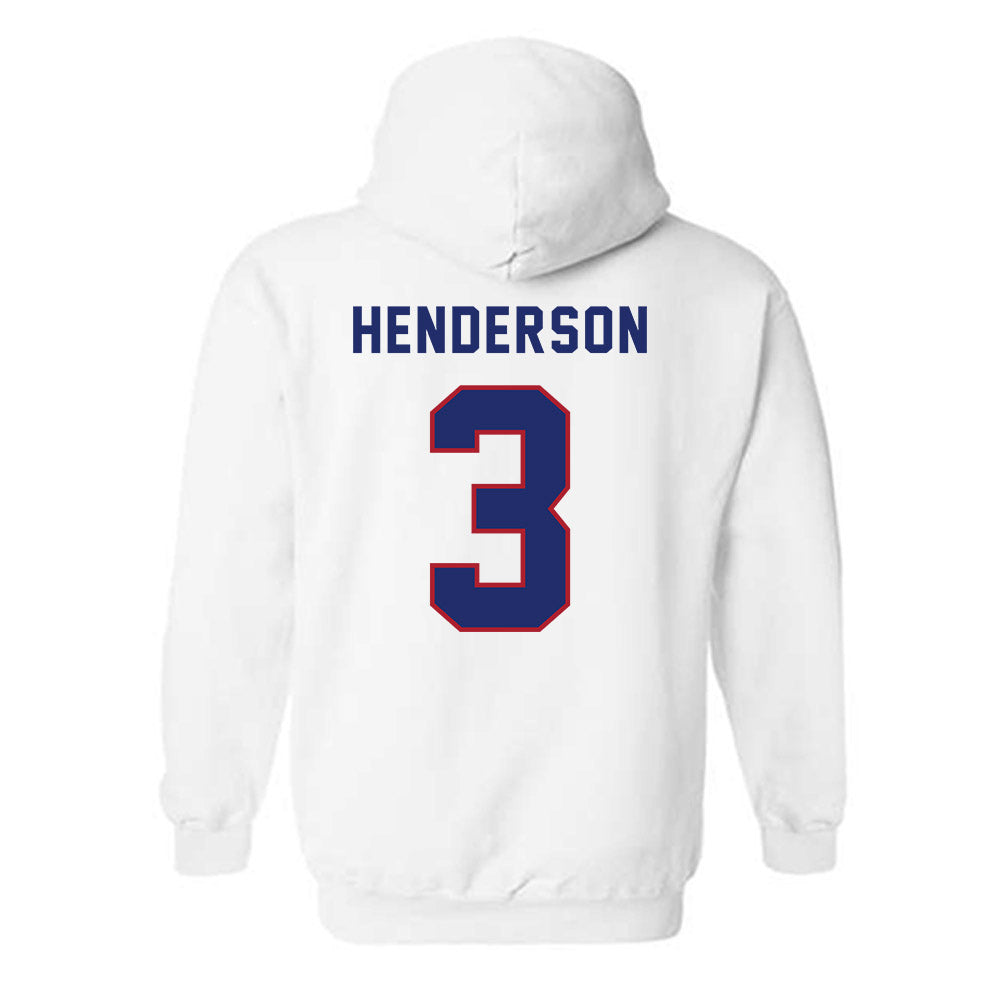 American - NCAA Women's Soccer : Kendall Henderson - Hooded Sweatshirt-1