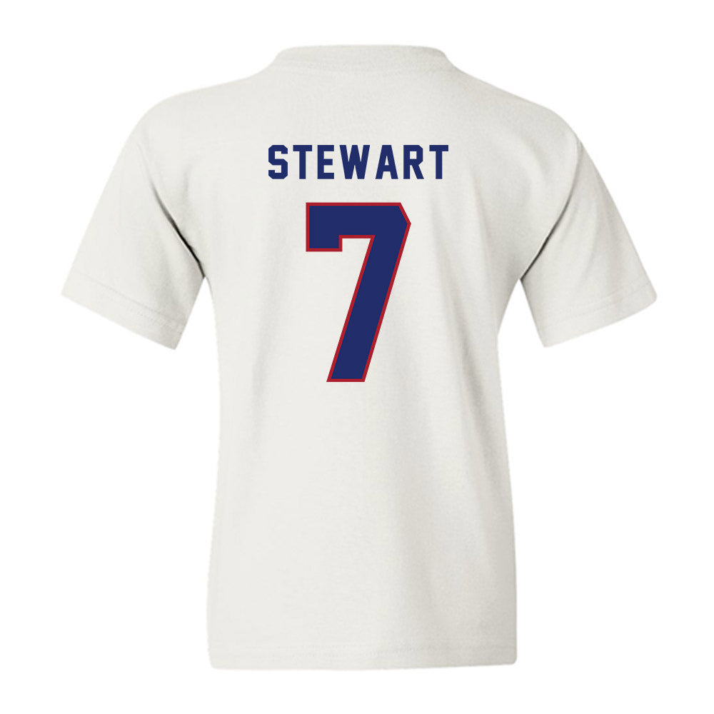 American - NCAA Women's Volleyball : Maddy Stewart - Youth T-Shirt-1