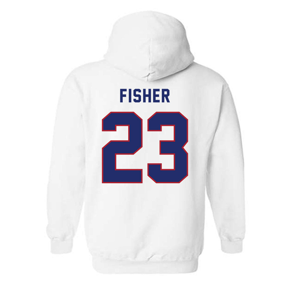 American - NCAA Women's Soccer : Jayden Fisher - Hooded Sweatshirt-1