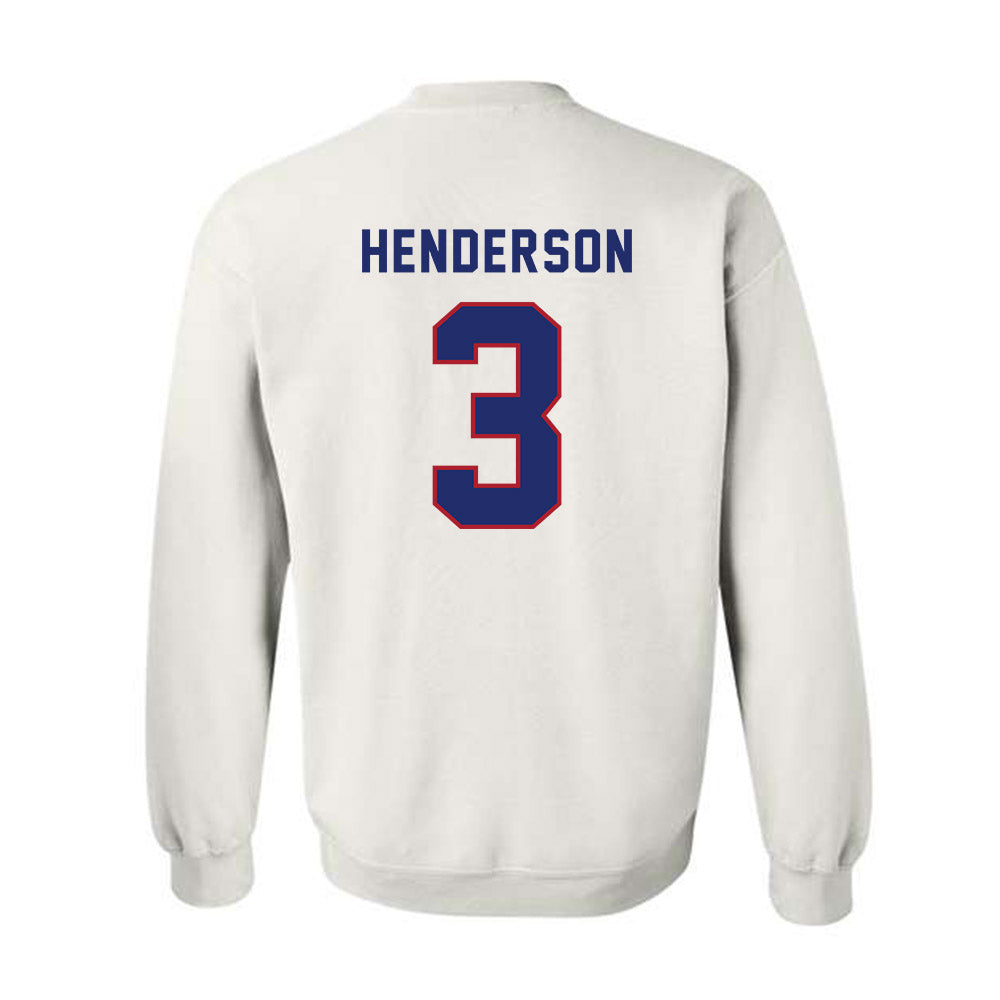 American - NCAA Women's Soccer : Kendall Henderson - Crewneck Sweatshirt-1