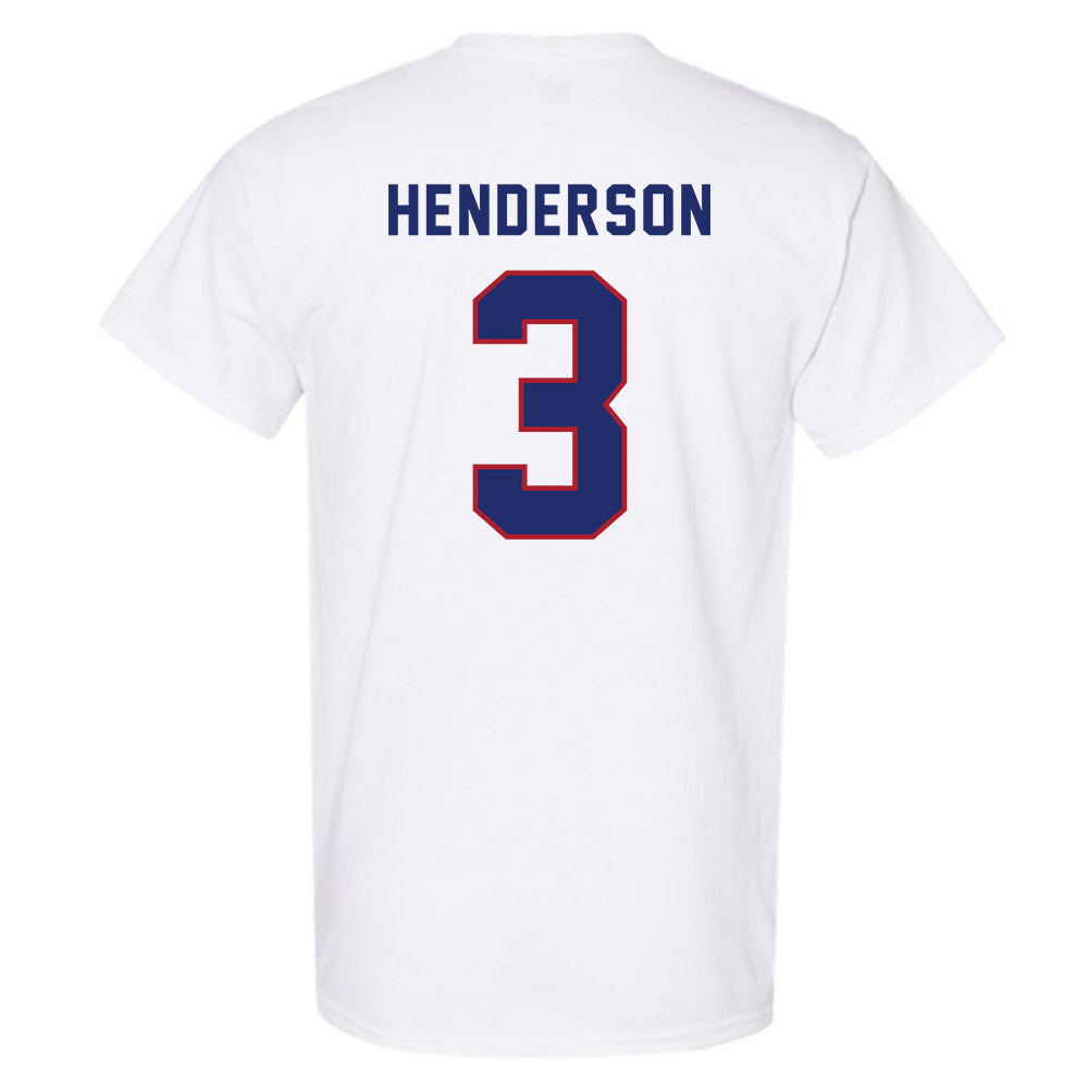 American - NCAA Women's Soccer : Kendall Henderson - T-Shirt-1