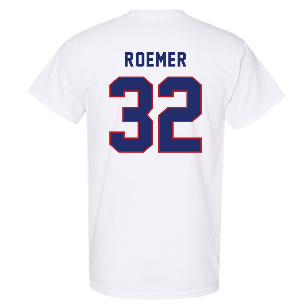 American - NCAA Women's Soccer : Addison Roemer - T-Shirt-1