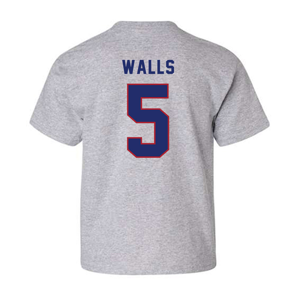 American - NCAA Women's Lacrosse : Jenna Walls - Classic Shersey Youth T-Shirt-1