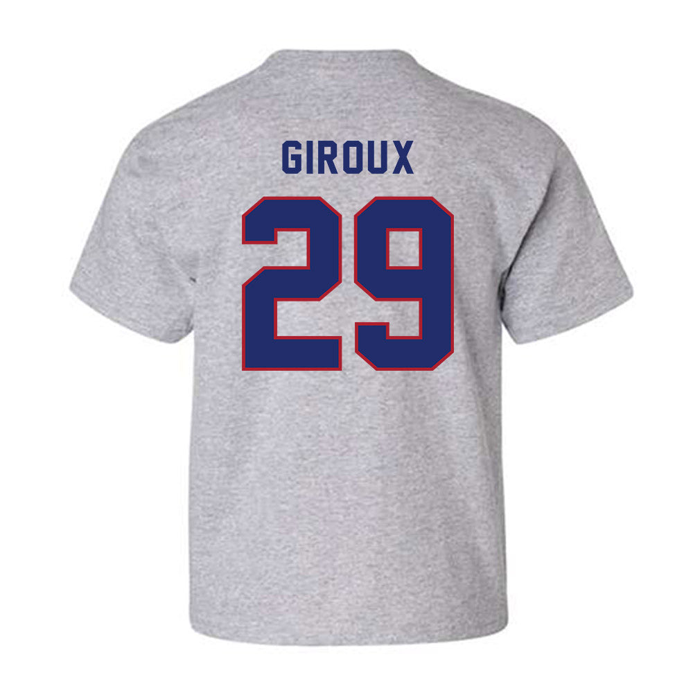 American - NCAA Women's Soccer : Alyssa Giroux - Classic Shersey Youth T-Shirt-1