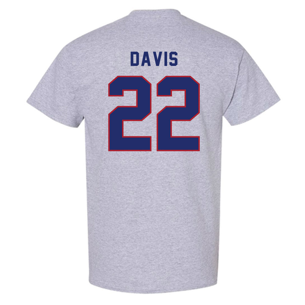 American - NCAA Men's Soccer : Toshi Davis - Classic Shersey T-Shirt-1