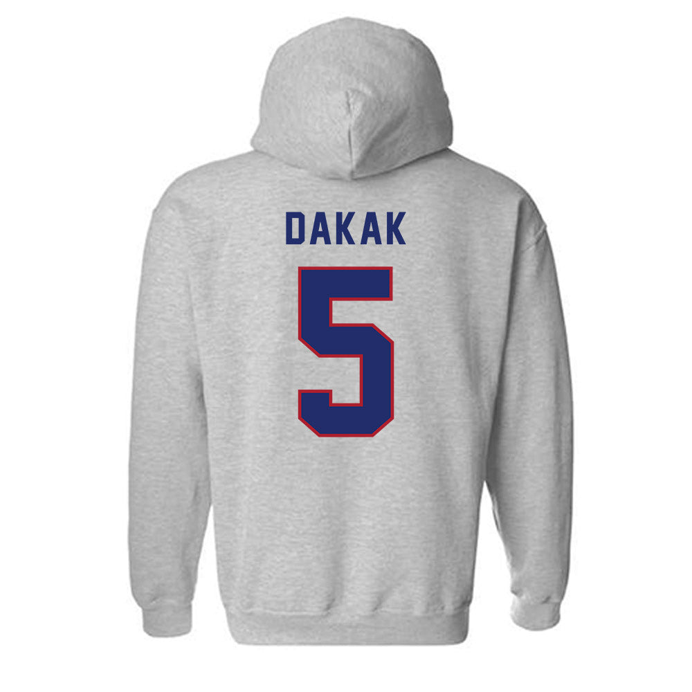 American - NCAA Women's Volleyball : Deniz Dakak - Classic Shersey Hooded Sweatshirt-1