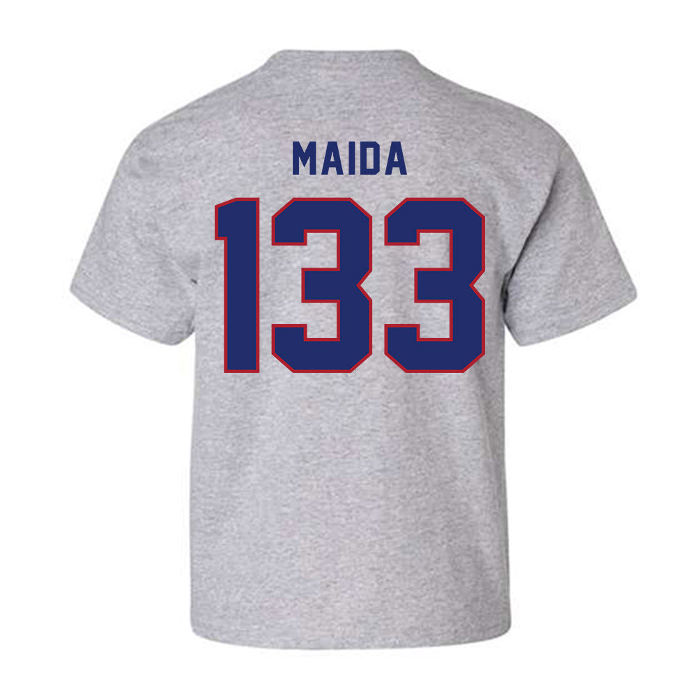 American - NCAA Wrestling : Jack Maida - Classic Shersey Youth T-Shirt-1