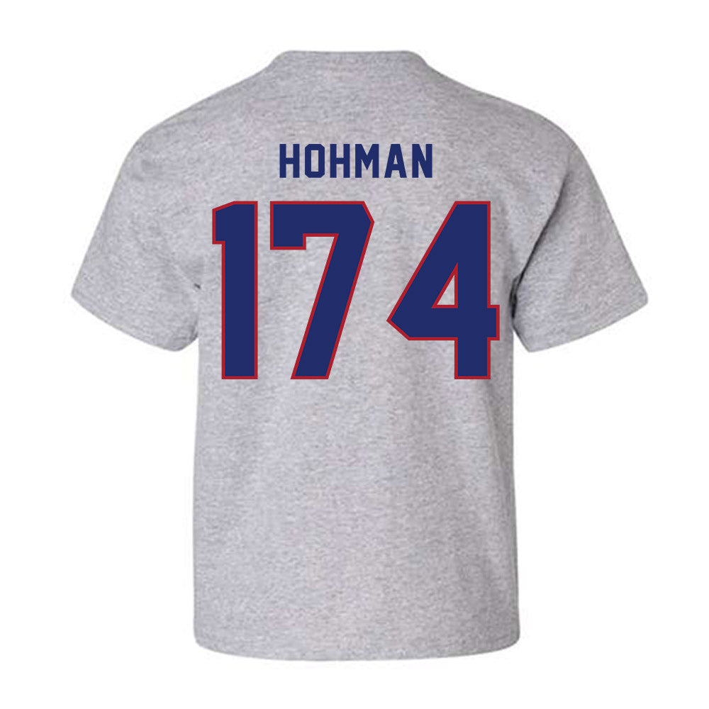 American - NCAA Wrestling : Hunter Hohman - Classic Shersey Youth T-Shirt-1
