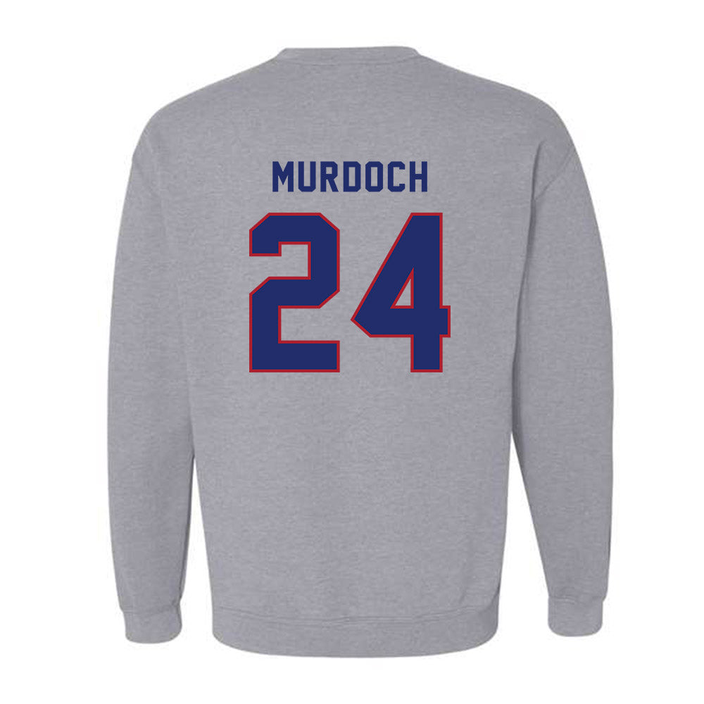 American - NCAA Women's Lacrosse : Reagan Murdoch - Classic Shersey Crewneck Sweatshirt-1
