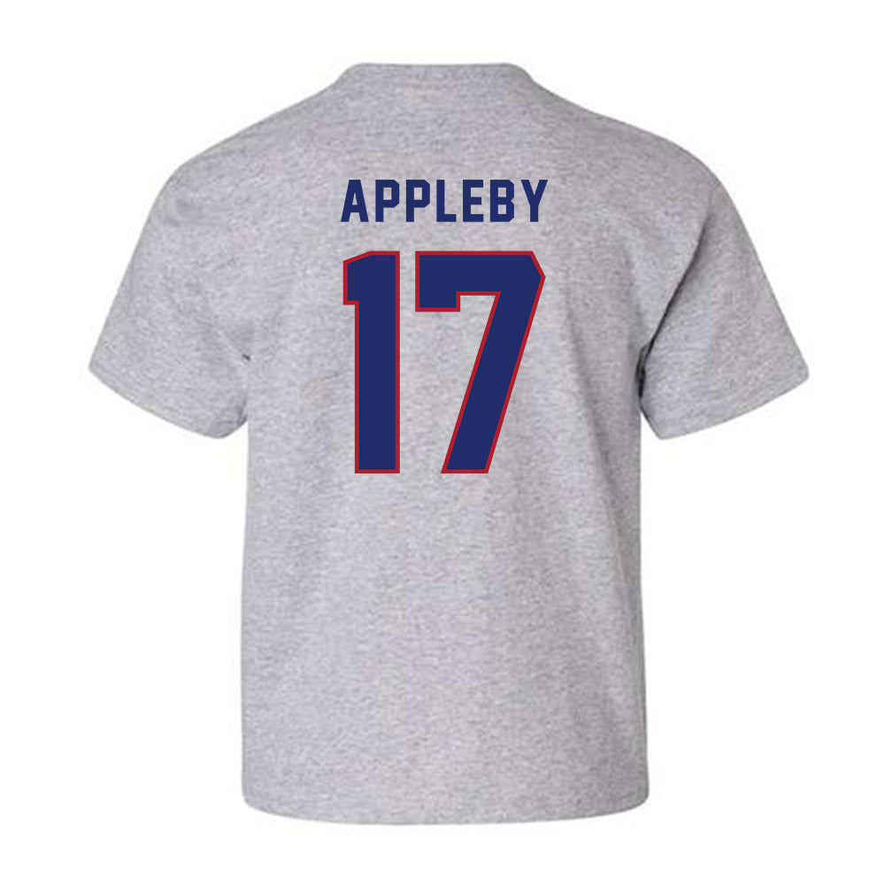 American - NCAA Women's Lacrosse : Lauren Appleby - Classic Shersey Youth T-Shirt-1