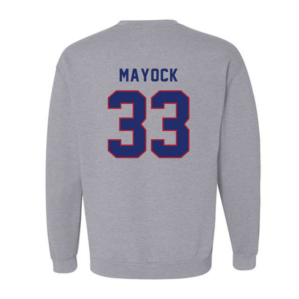 American - NCAA Men's Basketball : Matt Mayock - Classic Shersey Crewneck Sweatshirt-1