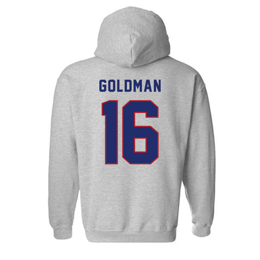 American - NCAA Women's Soccer : Nariah Goldman - Classic Shersey Hooded Sweatshirt-1