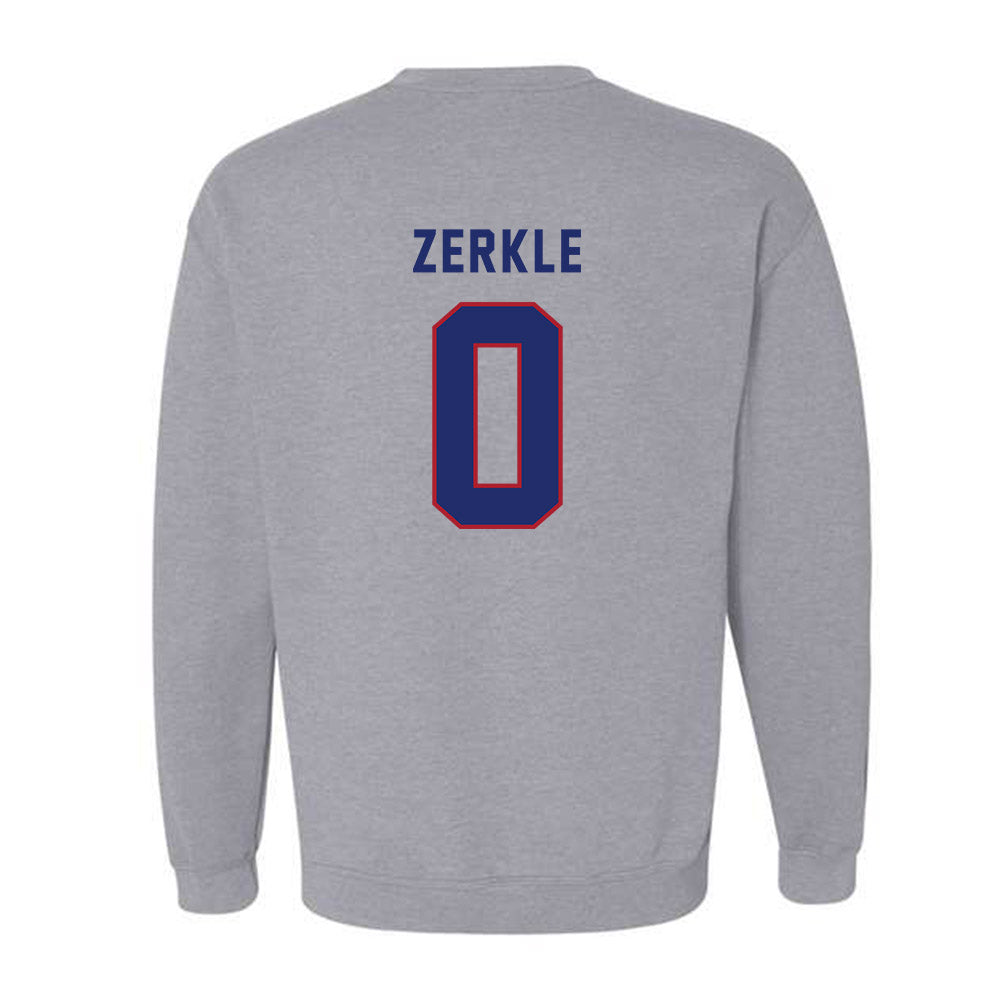 American - NCAA Women's Soccer : Addison Zerkle - Classic Shersey Crewneck Sweatshirt-1