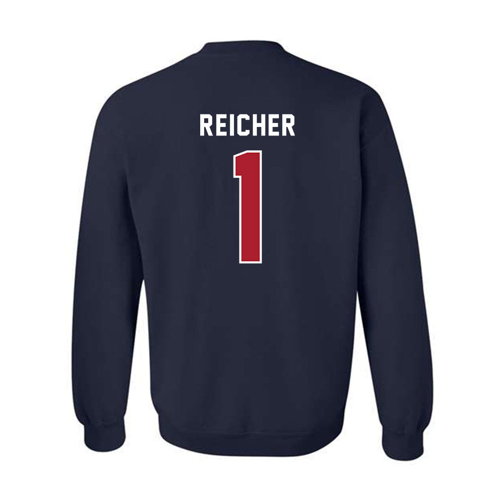 American - NCAA Women's Field Hockey : Jordan Reicher - Crewneck Sweatshirt-1