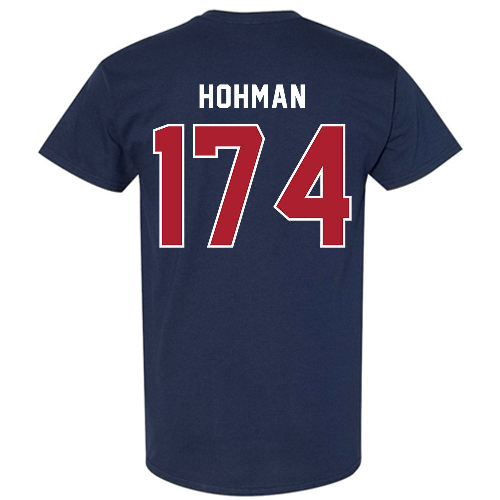 American - NCAA Wrestling : Hunter Hohman - T-Shirt-1