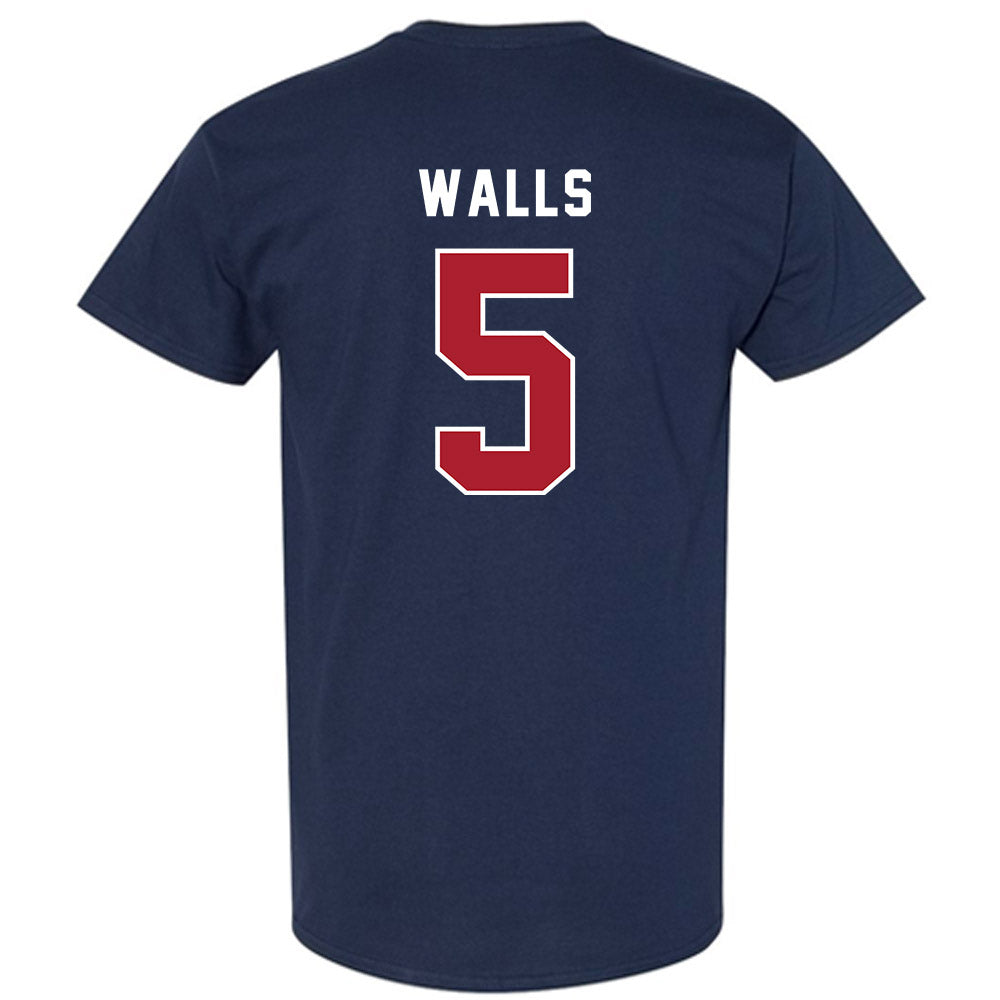 American - NCAA Women's Lacrosse : Jenna Walls - T-Shirt-1