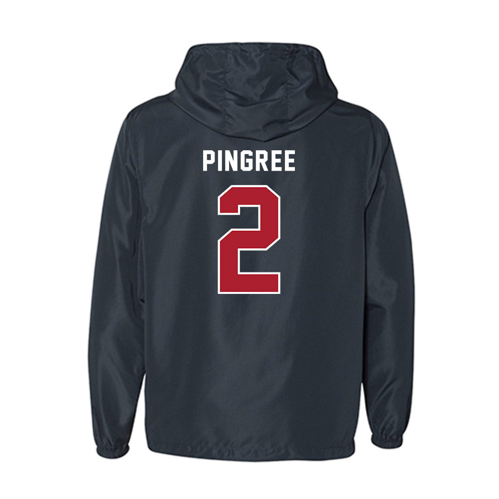American - NCAA Women's Basketball : Ellie Pingree - Windbreaker-1
