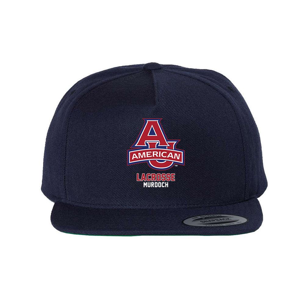 American - NCAA Women's Lacrosse : Reagan Murdoch - Snapback Hat-0