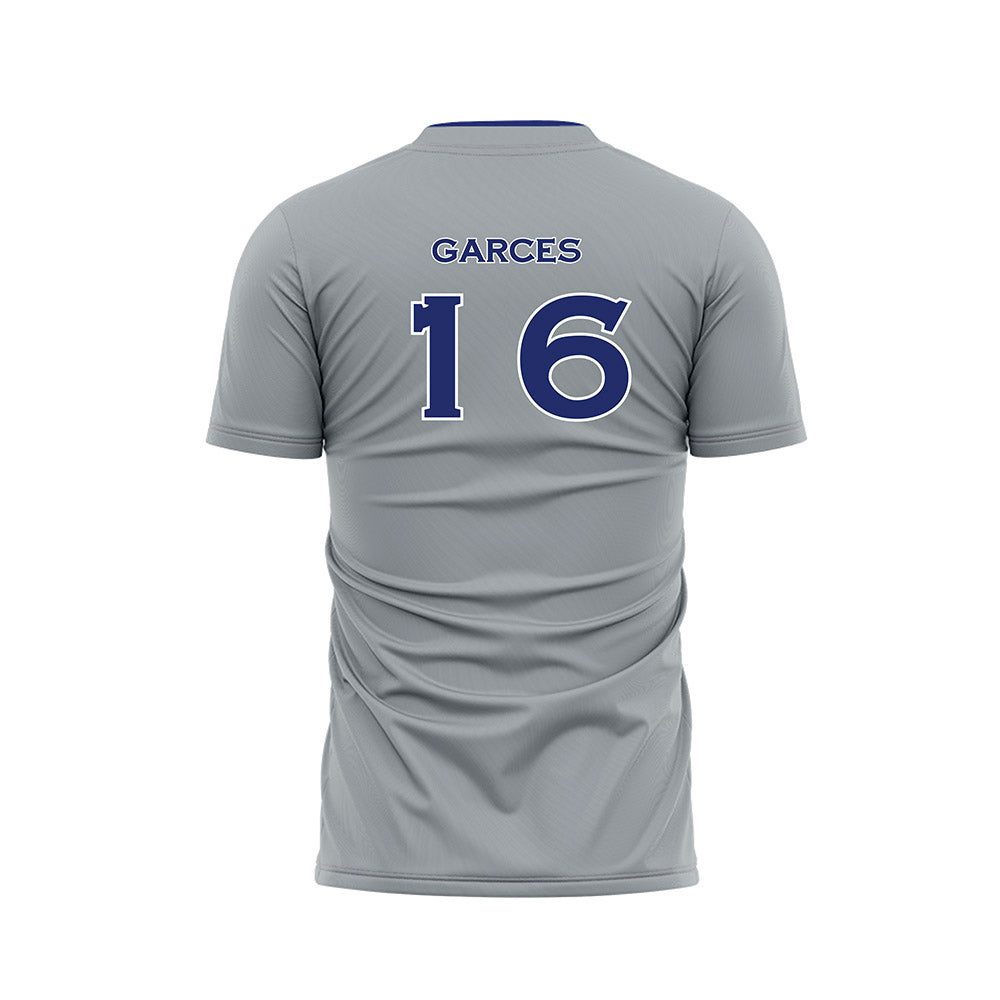 American - NCAA Men's Soccer : Sebastian Garces - Soccer Jersey-1