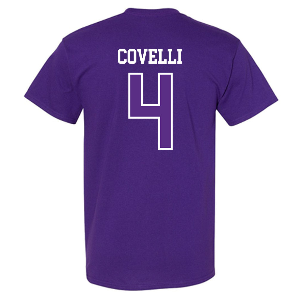 NU - NCAA Men's Soccer : Giovanni Covelli - T-Shirt-1