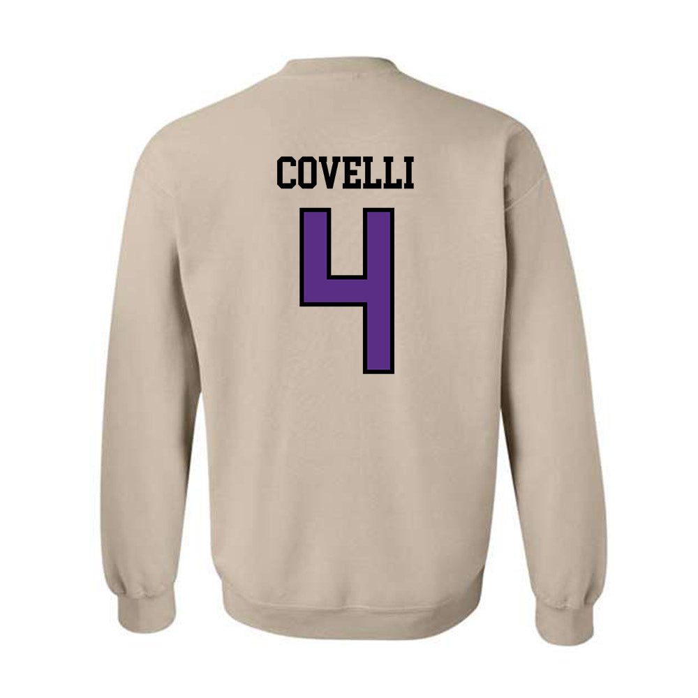 NU - NCAA Men's Soccer : Giovanni Covelli - Crewneck Sweatshirt-1