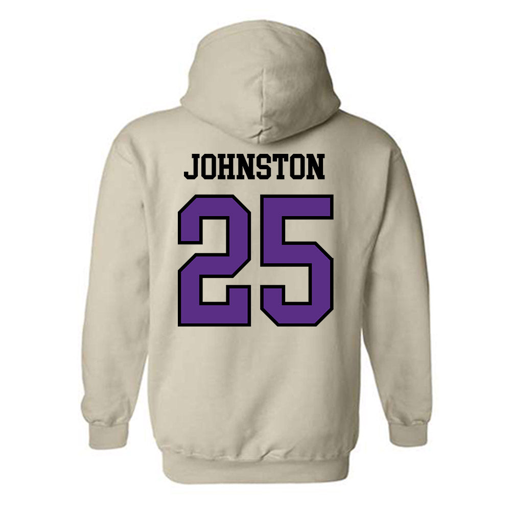 NU - NCAA Baseball : Tyler Johnston - Hooded Sweatshirt-1
