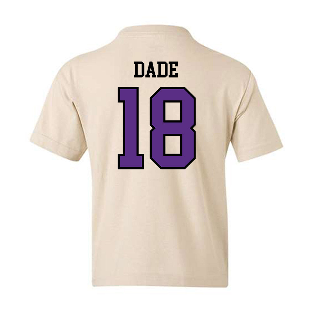 NU - NCAA Men's Soccer : Chase Dade - Youth T-Shirt-1