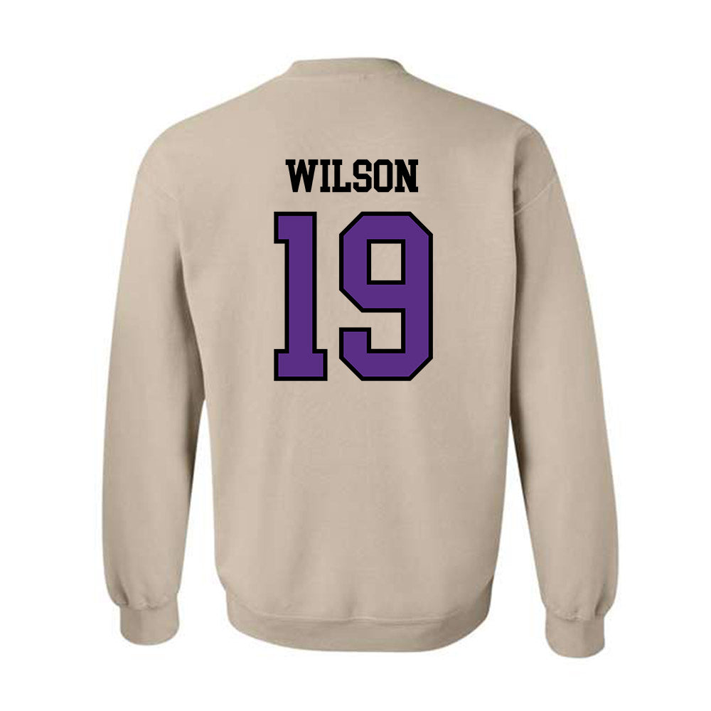 NU - NCAA Men's Soccer : Antonio Wilson - Crewneck Sweatshirt-1