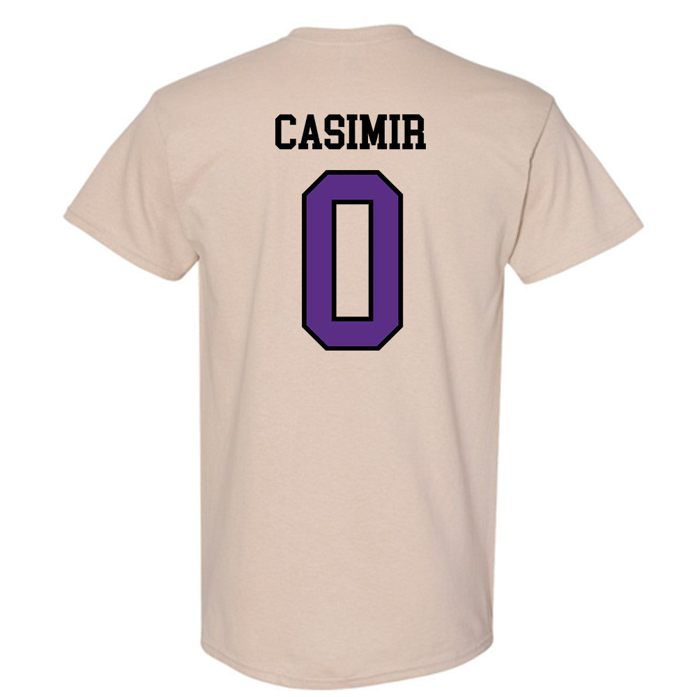 NU - NCAA Men's Soccer : Julien Casimir - T-Shirt-1