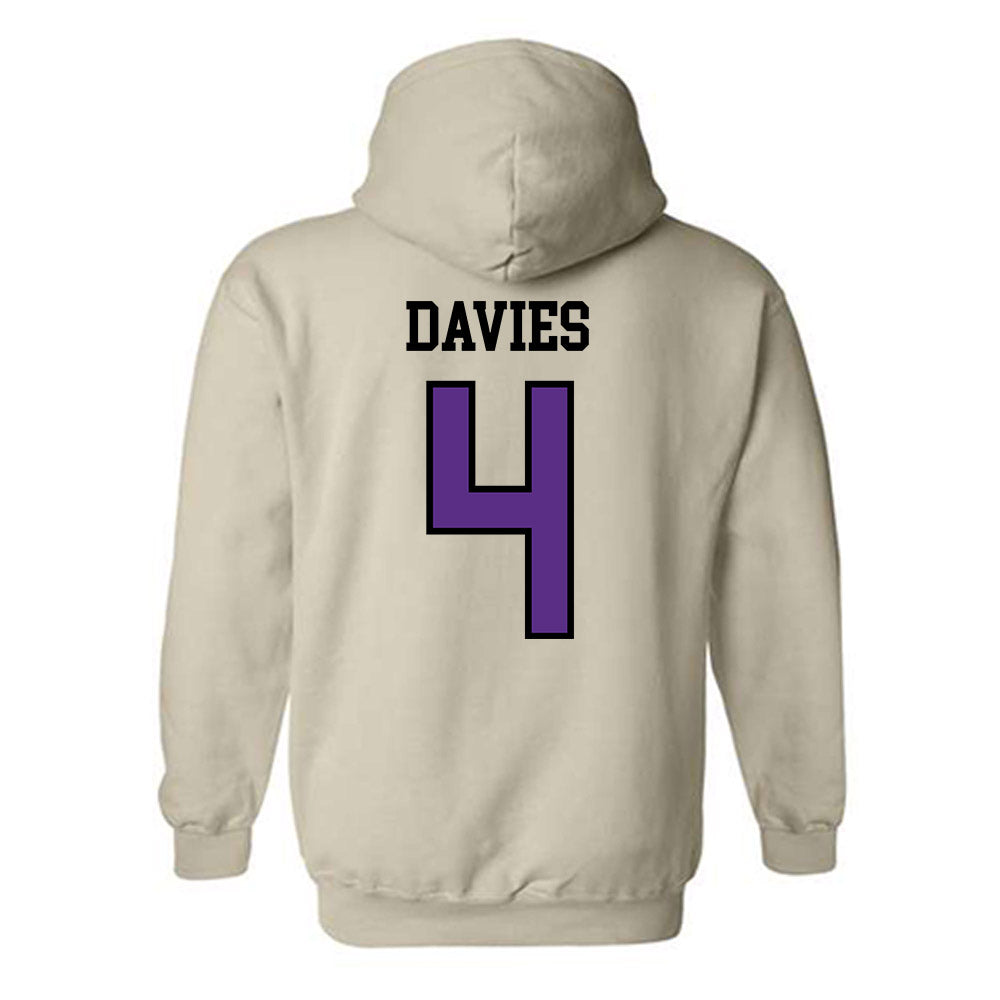 NU - NCAA Women's Soccer : Billie Davies - Hooded Sweatshirt-1