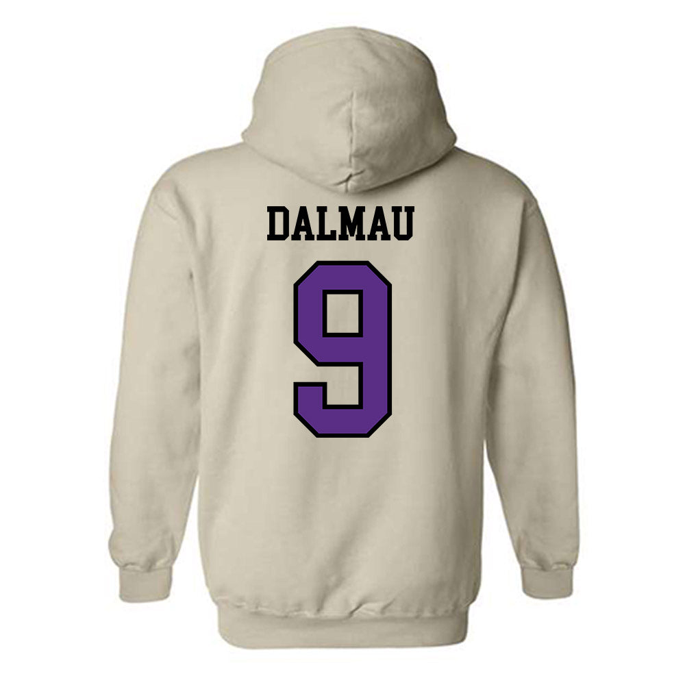 NU - NCAA Men's Basketball : Gael Dalmau - Hooded Sweatshirt-1
