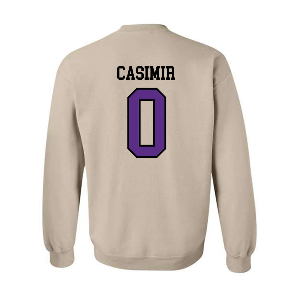 NU - NCAA Men's Soccer : Julien Casimir - Crewneck Sweatshirt-1