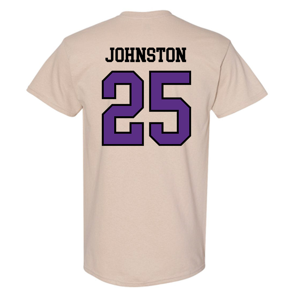 NU - NCAA Baseball : Tyler Johnston - T-Shirt-1
