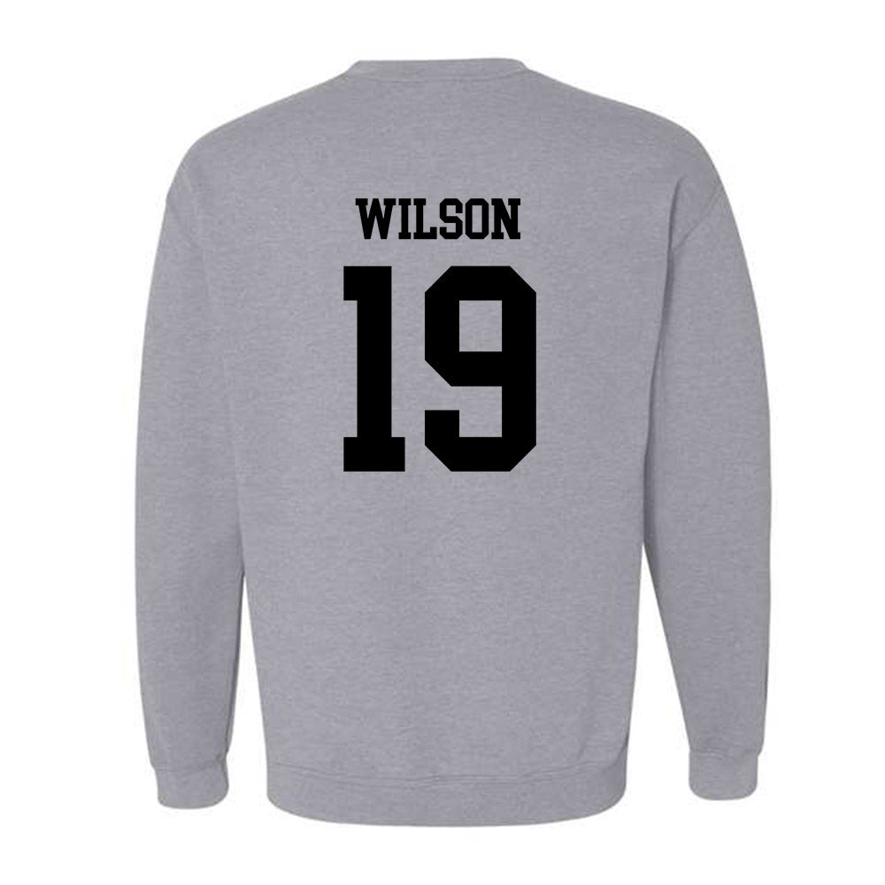 NU - NCAA Men's Soccer : Antonio Wilson - Crewneck Sweatshirt-1