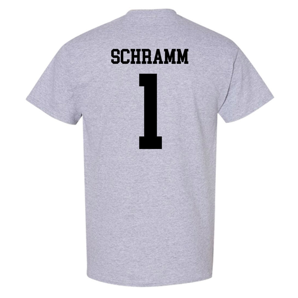 NU - NCAA Baseball : Connor Schramm - T-Shirt-1