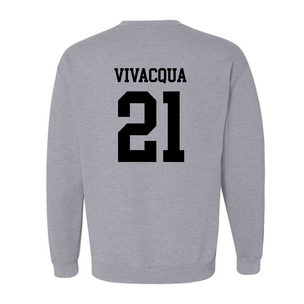 NU - NCAA Baseball : Tyler Vivacqua - Crewneck Sweatshirt-1