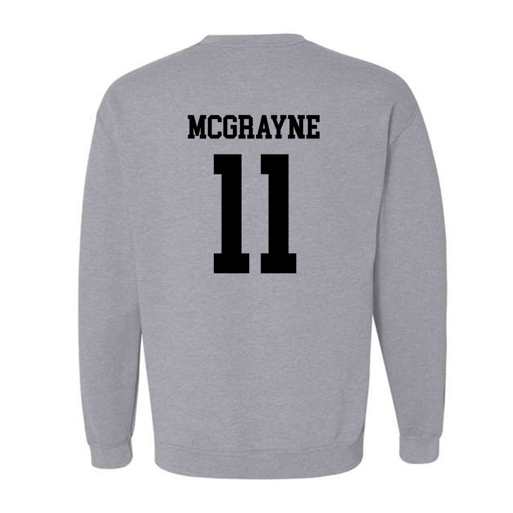 NU - NCAA Women's Lacrosse : Bianca McGrayne - Crewneck Sweatshirt-1