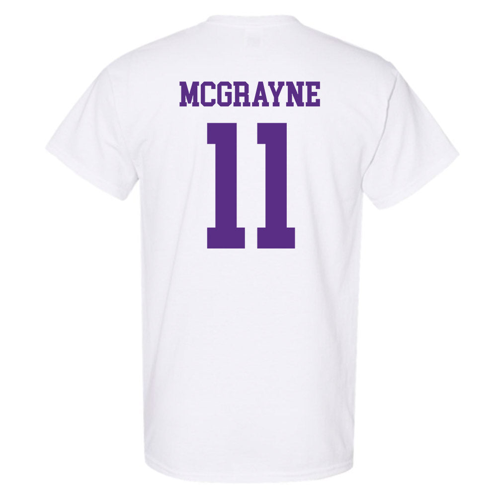 NU - NCAA Women's Lacrosse : Bianca McGrayne - T-Shirt-1